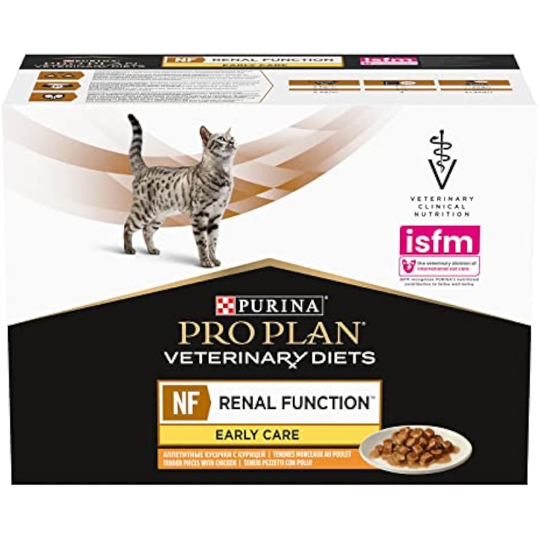 PRO PLAN VETERINARY DIETS NF Renal Function Wet Cat Food Chicken 10x85g