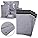 Sabco - Mailing Bags – 17 x 22 Self Adhesive, Waterproof and Tear-Proof Postal Bags – Extra Large Sized Grey Plastic Mailing Mail Post Postage Plastic Bags (17x22, 50)
