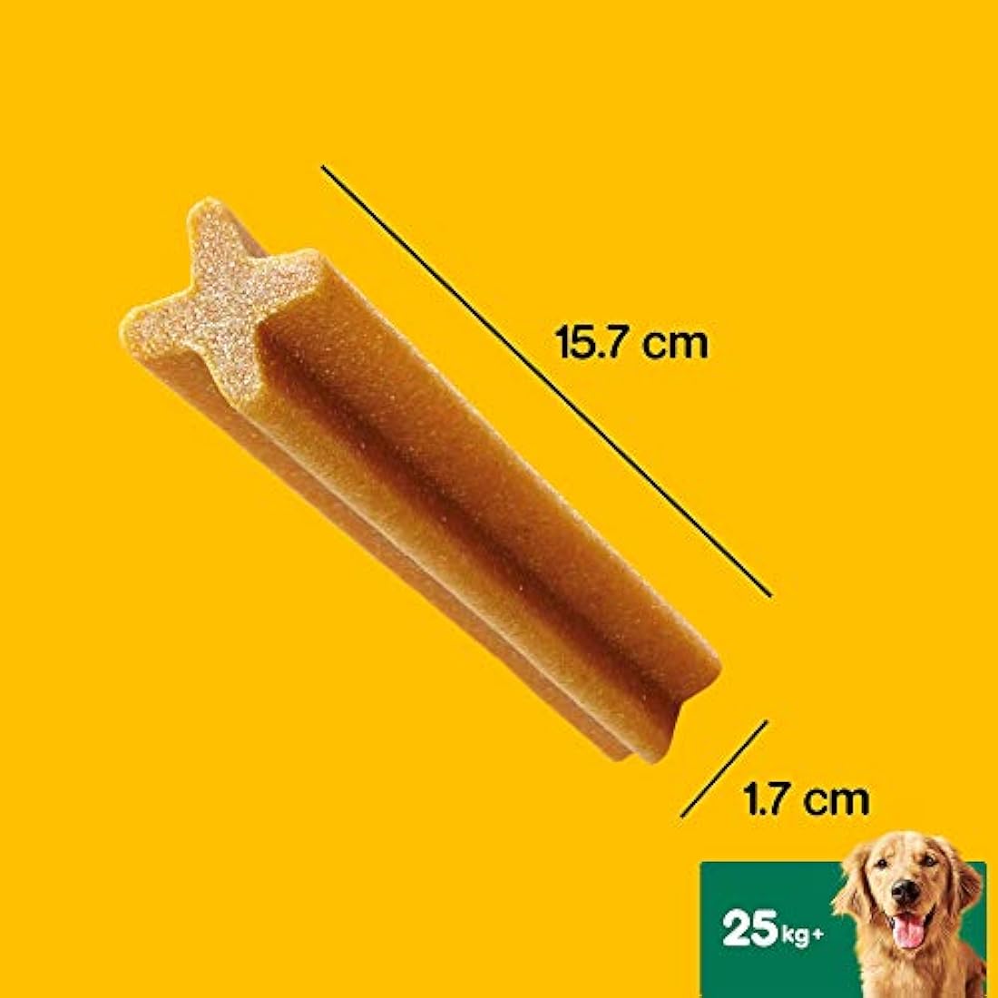 PEDIGREE DENTASTIX - Dental Dog Chews - Adult Large Dogs 25kg+ - 4 x 28 Sticks - Megapack of Dog Dental Sticks