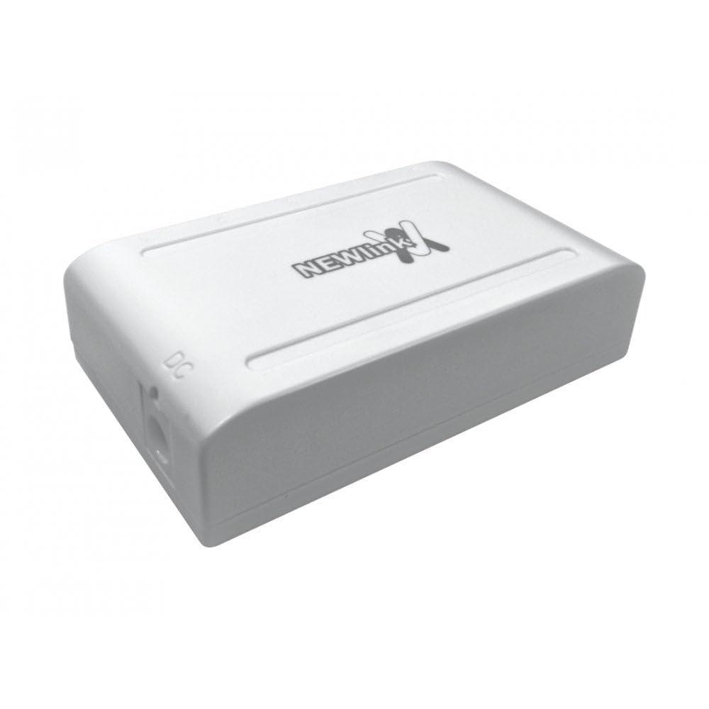 rhinocables - Ethernet Network Switch | 5 Port RJ45 for CAT 5 & CAT5e | Plug & Play with LED Indicators | Ideal for Home & Office LAN Expansion |
