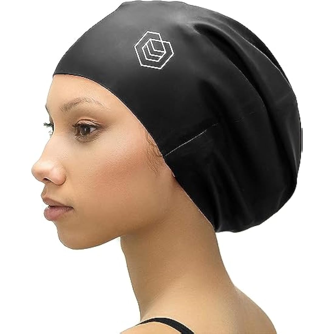 SOUL CAP – Large Swimming Cap for Long Hair - Designed for Long Hair, Dreadlocks, Weaves, Hair Extensions, Braids, Curls & Afros - Women & Men - Silicone