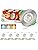 ALUSSO LIGHTING LED Recessed Ceiling Lights 6W 540lm, Ø68mm Nickel Downlight for Ceiling, Dimmable 3CCT Warm White 3000K Neutral White 4000K Cool White 6500K, IP44 Spotlights for Bathroom, 6Pack