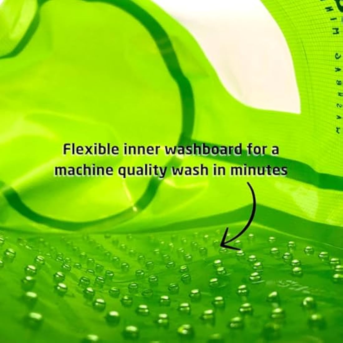 Scrubba MINI Wash Bag – Ultra-Compact Portable Washing Machine – Pocket-Size Clothes Washer for Travel, Camping & Hiking – Dry Bag & Laundry Essentials – Use with Detergent or Hand Soap – 70g