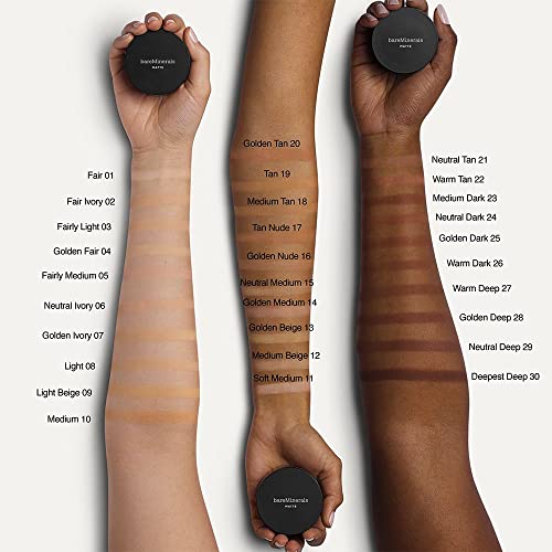 Bare Escentuals Original Foundation SPF 15 - Golden Tan (W30) by bareMinerals for Women - 0.28 oz Foundation, I0013718