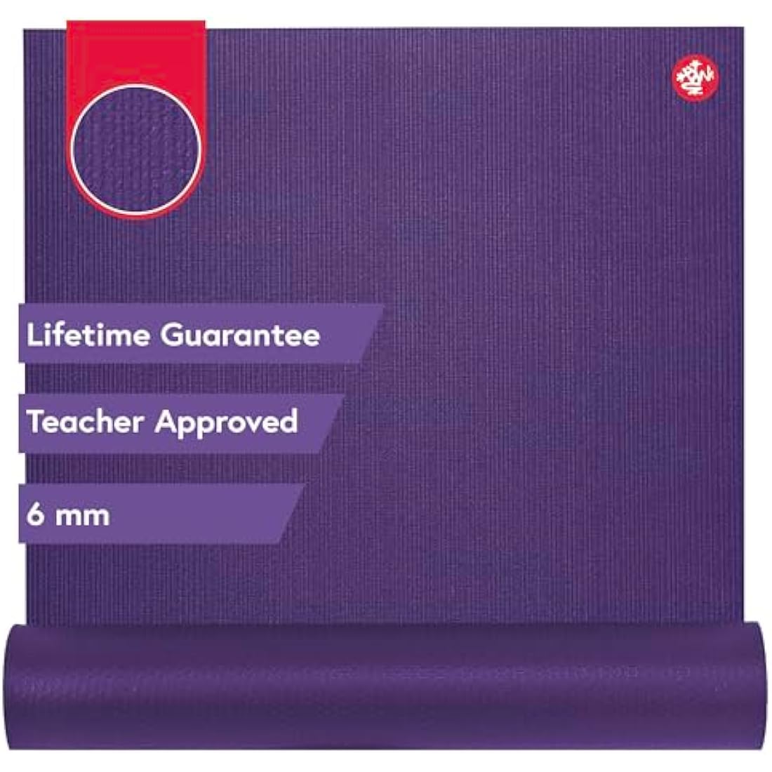 Manduka PRO Yoga Mat – Premium 6mm Thick Mat, High Performance Grip, Ultra Dense Cushioning for Support and Stability in Yoga, Pilates, Gym and Any General Fitness