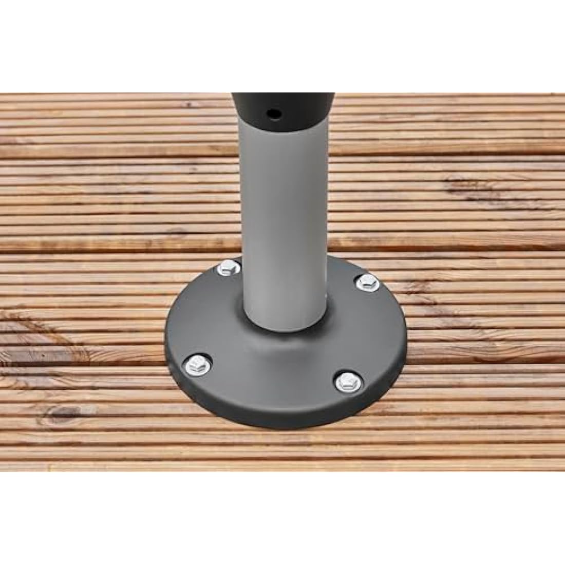 Gardena Patio Hose Box Rollup S: Weatherproof Box with roll-up Technology and 15m Hose, Irrigation of Small Gardens with Patio, Automatic retraction, White (18607-20)