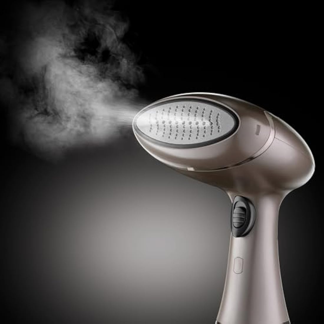 Russell Hobbs Handheld Clothes Steamer [Multipurpose, Antibacterial] Steam Genie Aroma (1800W, 32g/min steam, travel iron, Ceramic, 4 accessories: fragrance diffuser,curtains, clothes) - 28040