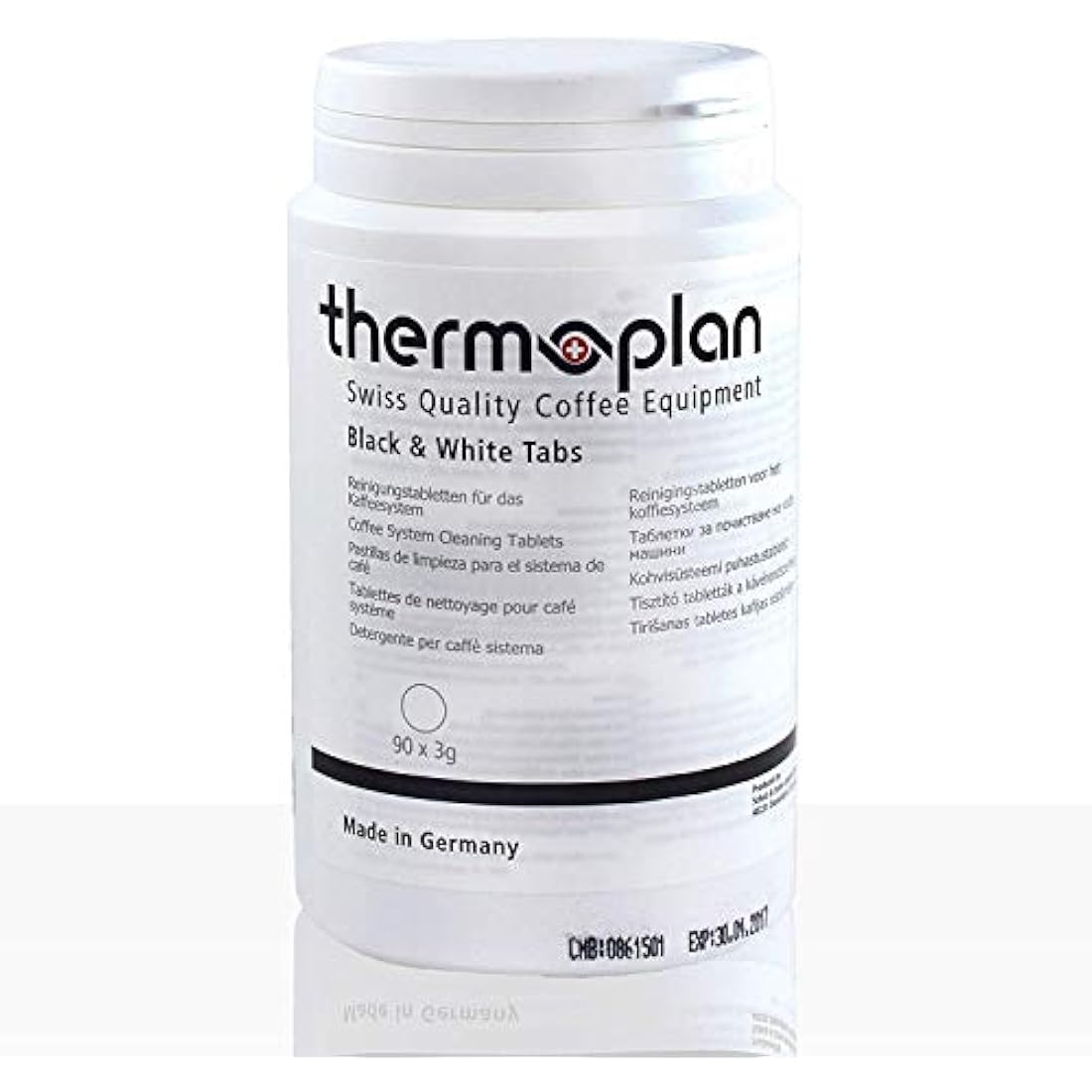 Thermoplan Cleaning Tablets Black and White coffee machines | Box of 90 | Black&White CT, CTM, CT2MF5, easyline, barbeanie, ONE, Tiger, Tiger cool