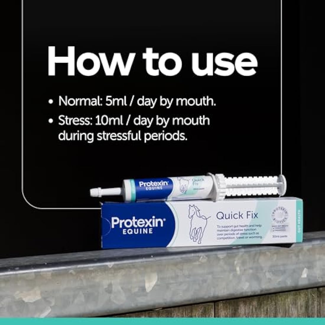 Protexin Equine Premium Quick Fix 30 ml Clear