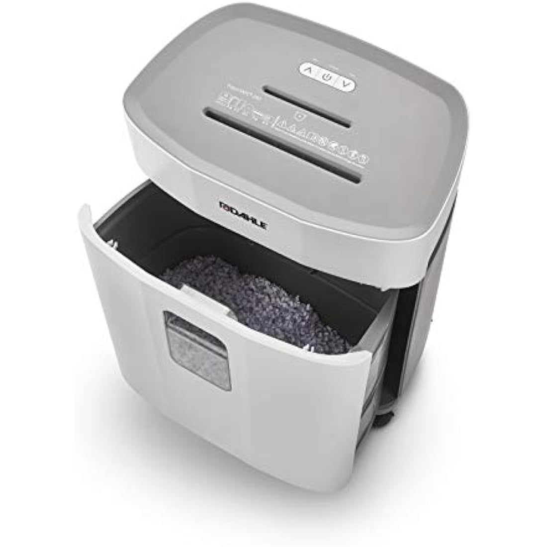 Dahle PaperSAFE 240 Paper Shredder (10 Sheets, Oil-Free, Jam Protection, Cross-Cut, for Home-Office) Grey, 54.5 x 44.3 x 27.3cm
