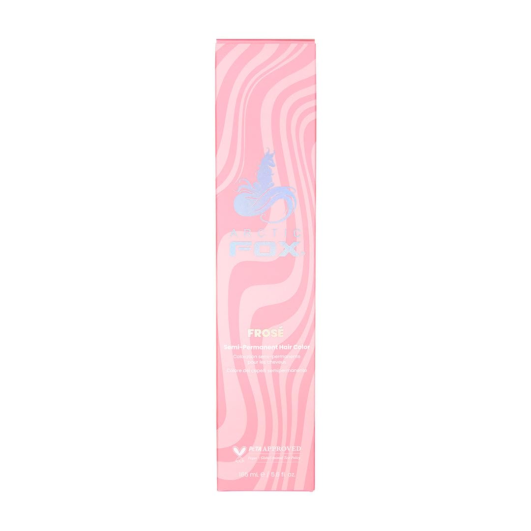 ARCTIC FOX 100% Vegan & Cruelty Free Vibrant Semi Permanent Hair Colour Dye - Frose 165 ml e