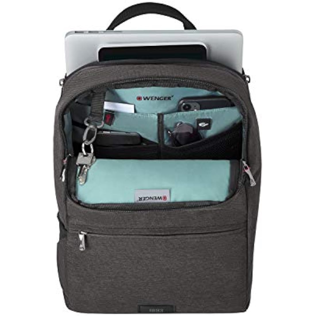 Wenger MX Reload 611641,14 Inch Backpack, 20 Litre, Heather Grey 21 x 32 x 46 cm