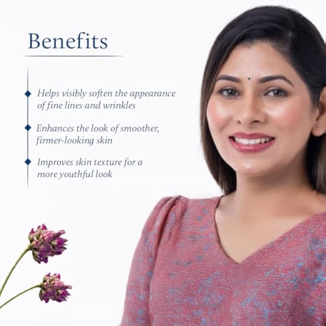 Blue Nectar Bakuchiol Serum for Face with Babchi Oil Extract | Ayurveda Retinol Free Face Serum for Aging Skin | Oil Free Face Moisturizer for Women & Men (10 Herbs, 30ml)