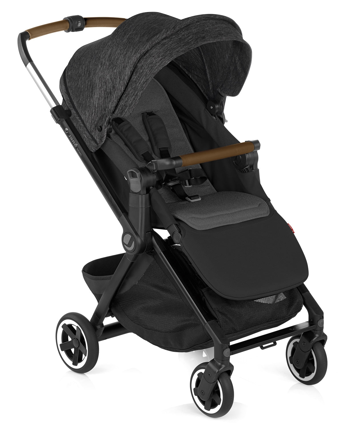 Jane Newel Pushchair - Cold Black