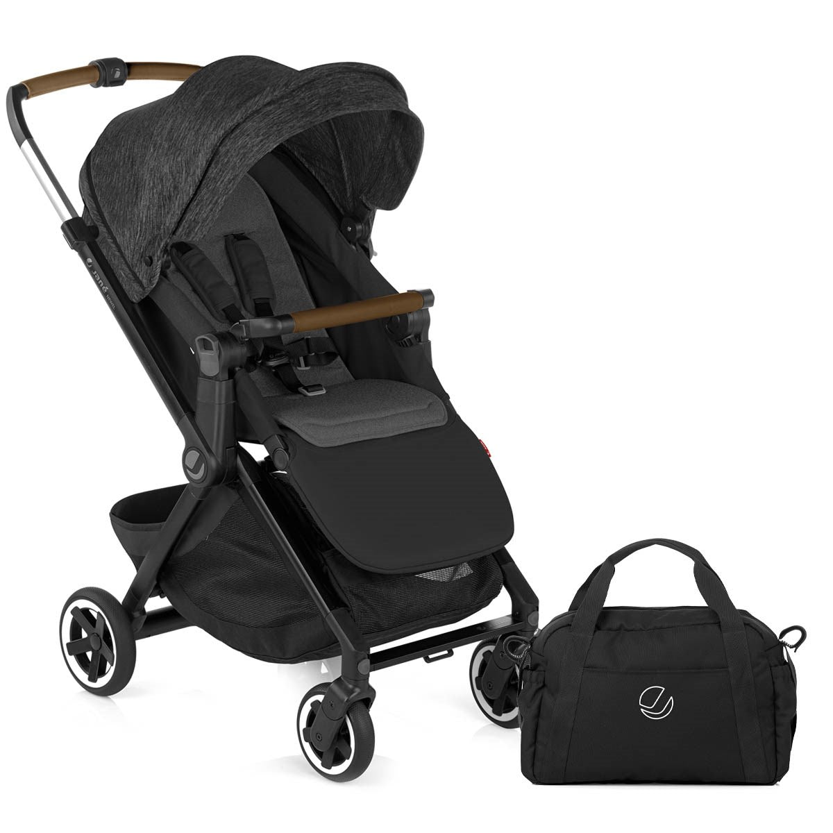 Jane Newel Pushchair - Cold Black