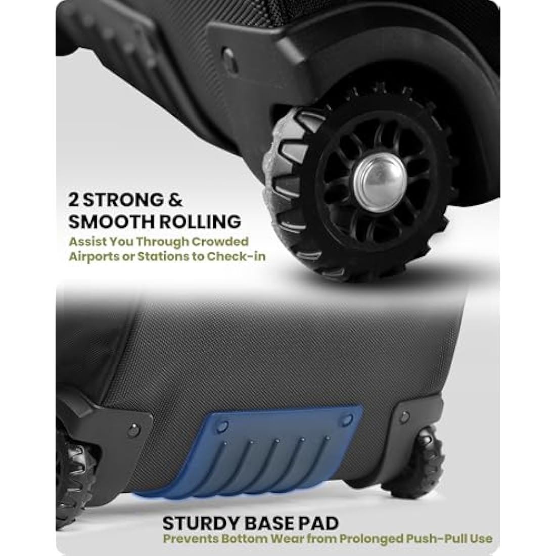 OutdoorMaster Golf Travel Bags for Airlines with Wheels and Hard Case Top, Protect Golf Clubs, Lightweight and Easy to Maneuver, Upgrade Version