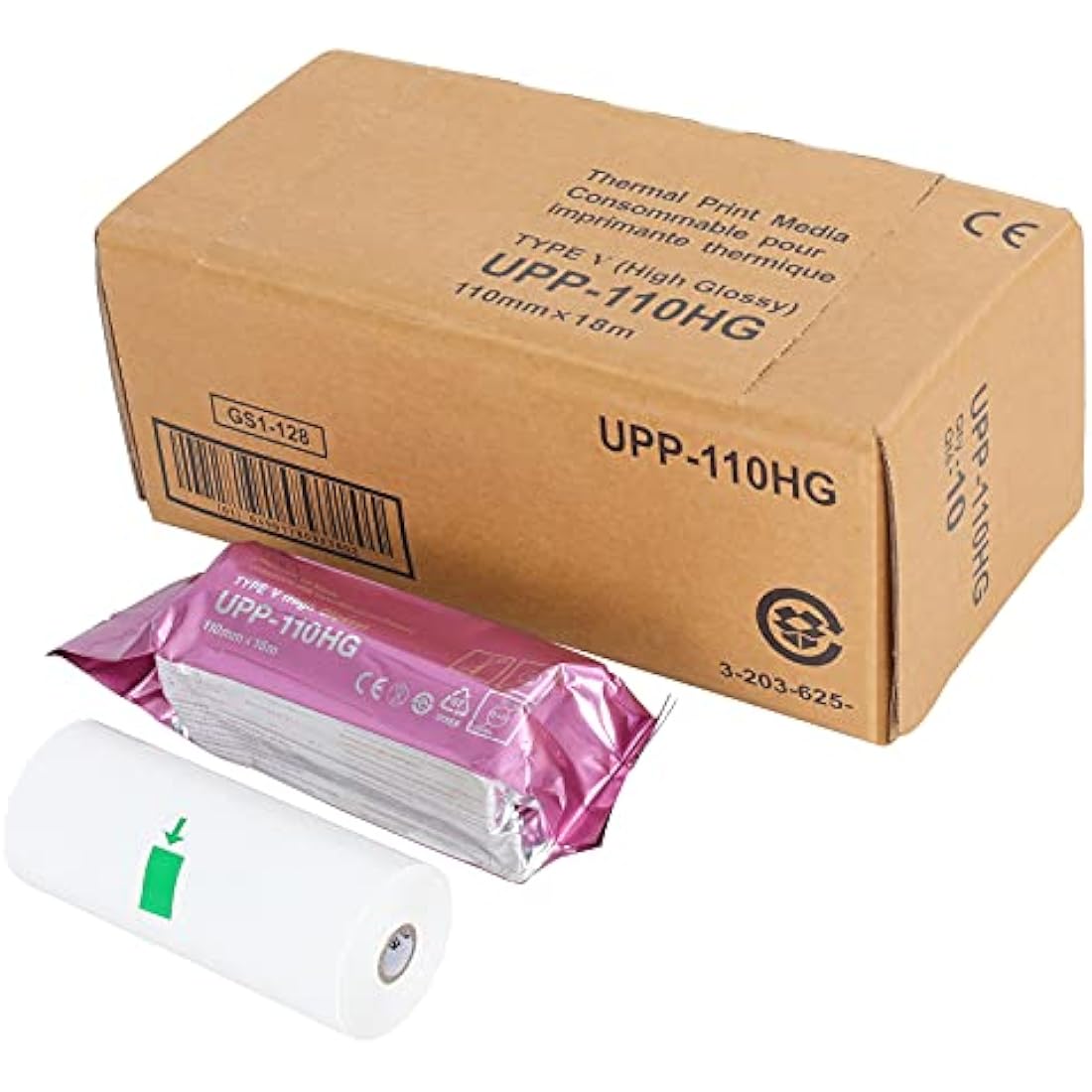Compatible Ultrasound Paper UPP-110HG,High Gloss Ultrasound Film