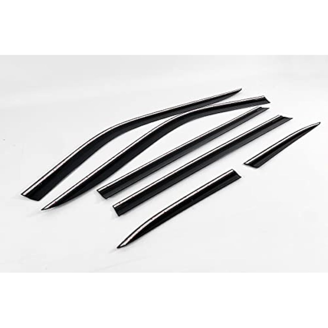 AUTO CLOVER Wind Deflectors Set for Toyota Highlander 2021+ (6 pieces)