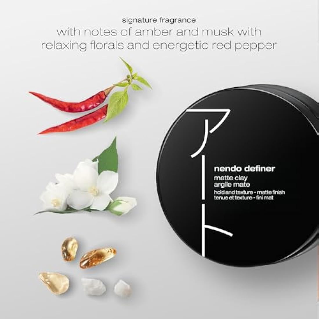 Shu Uemura, Defining Hair Pomade Nendo Definer, All Hair Types, Long-Lasting, Silky Matte Finish, 75 ml