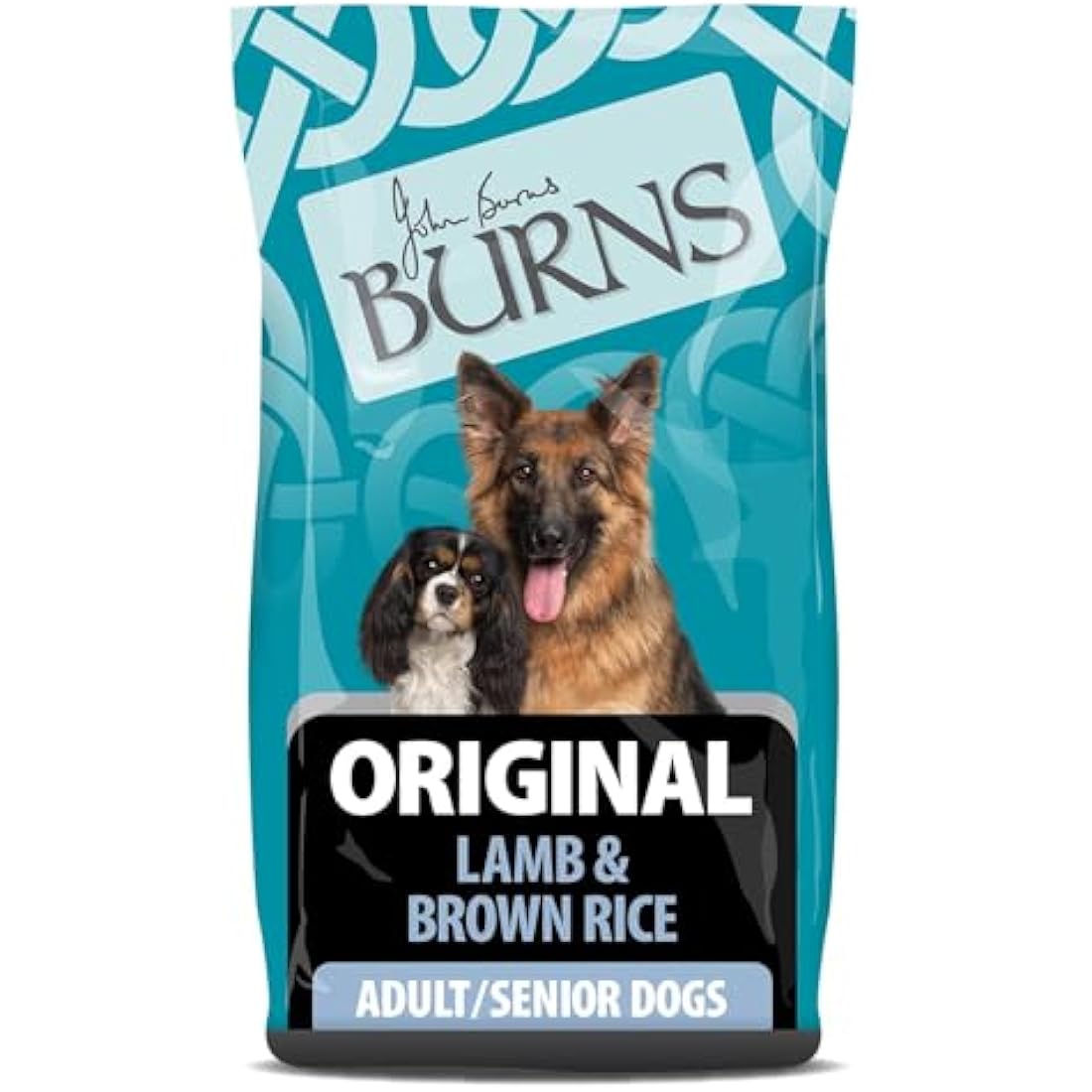 Burns Pet Nutrition Hypoallergenic Complete Dry Dog Food Adult and Senior Dog Original Lamb and Brown Rice 12 kg