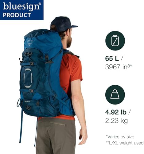 Osprey Men's Aether Men's Backpack Hiking Pack (pack of 1)