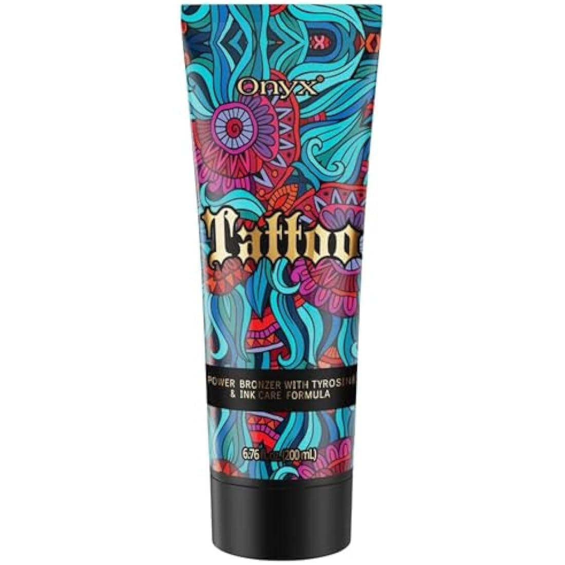 Onyx Tattoo Protect Sunbed Cream | Tanning Accelerator with Ink Care | Dark Sunbed Lotion with Hydration | Streak-Free Formula for Indoor Tanning | Smooth, Even Results | Long-Lasting Skin Nourishment