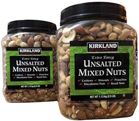 Kirkland Signature Extra Fancy Unsalted Mixed Nuts (1.13kg)