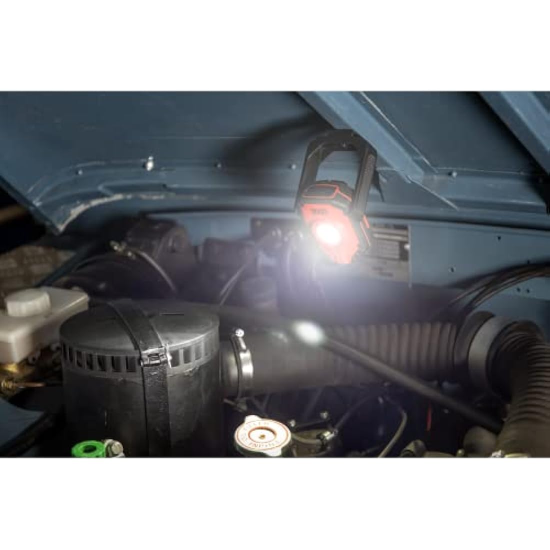 Sealey Rechargeable Worklight 15W COB - LED315, Black/Red