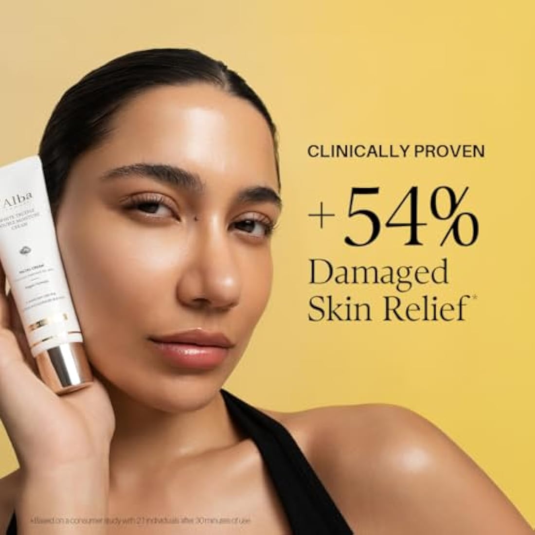d'alba White Truffle Double Moisture Cream, Vegan Moisturizer, Nourishing and Firming Dual Formula in ONE tube, Korean skincare (60ml)