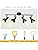 Unikcst 4 Way Ceiling Spot Lights Fitting Retro Rotatable Spotlight Black E14 Spotbars Spots Fixture 240V for Kitchen Living Room with Warm White Bulbs