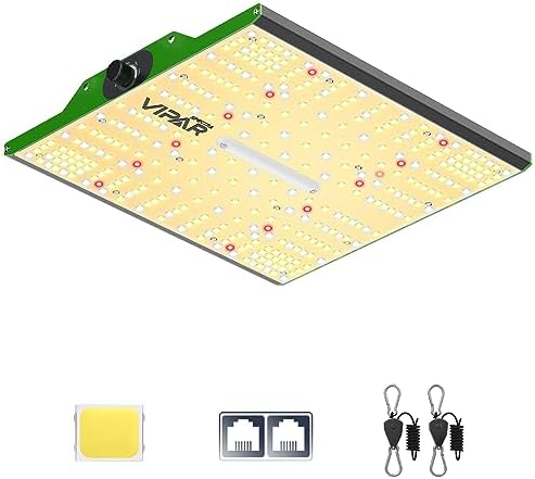VIPARSPECTRA P1000 Grow Lights for Indoor Plants, Full Spectrum LED Grow Light with Dimmable, Plant Lights for Hydroponic Greenhouse Grow Tent Seed Starting Veg Flower for 2x2ft 3x3ft Coverage