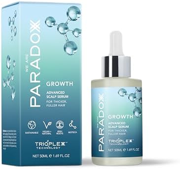 WE ARE PARADOXX Scalp Serum 50ml, Thicker Healthier Hair, Trioplexx Technology for Scalp and Hair Follicle Stimulation, Advanced Growth, Beauty Gift, Travel Size, Vegan and Cruelty Free