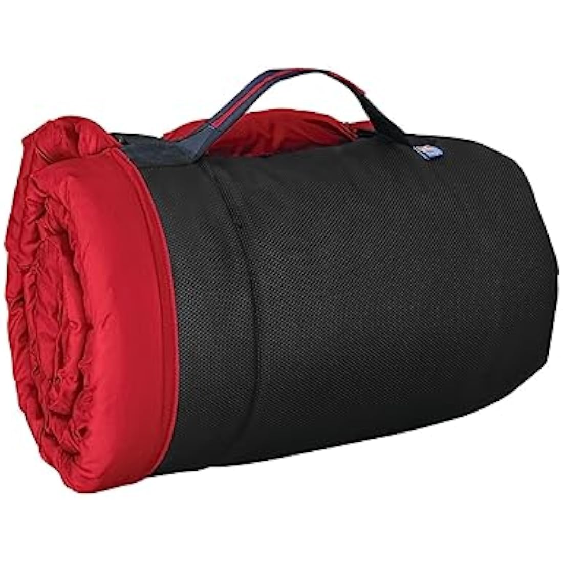 Kurgo Waterproof Dog Bed Wander Loft, Outdoor Portable Bed Roll for Pets, Travel, Hiking, Camping, Chili Red, Medium