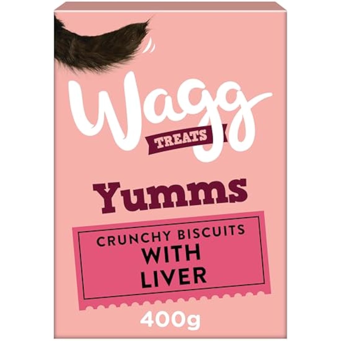 Wagg Yumms Liver Dog Treats 400g (Pack of 5) - Oven Baked