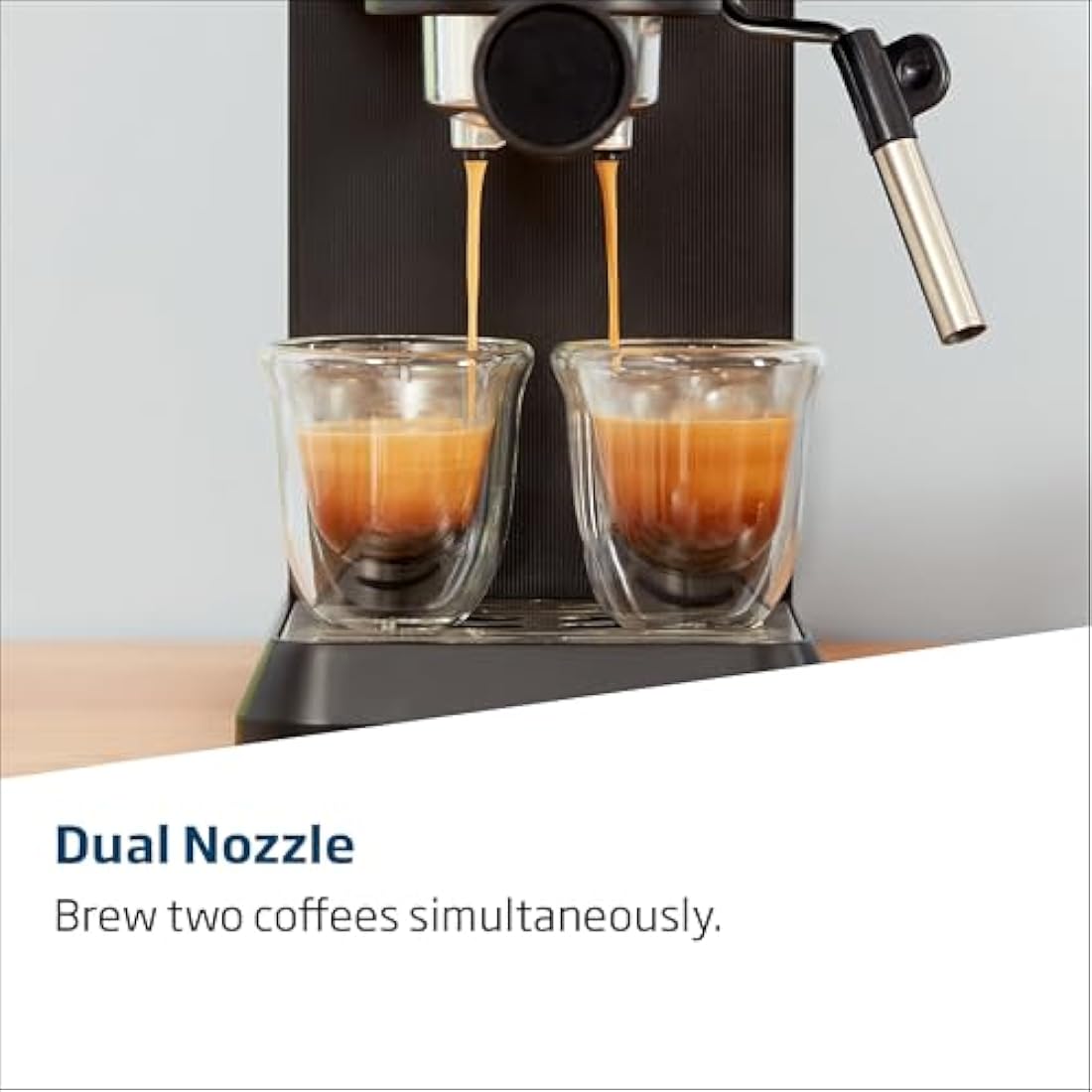Beko CaffeExpertoTM CEP5302B Manual Espresso machine | Colour Touch Display | Integrated Milk Frother | Dual Nozzle | 15 Bar pressure | Black | Easy cleaning