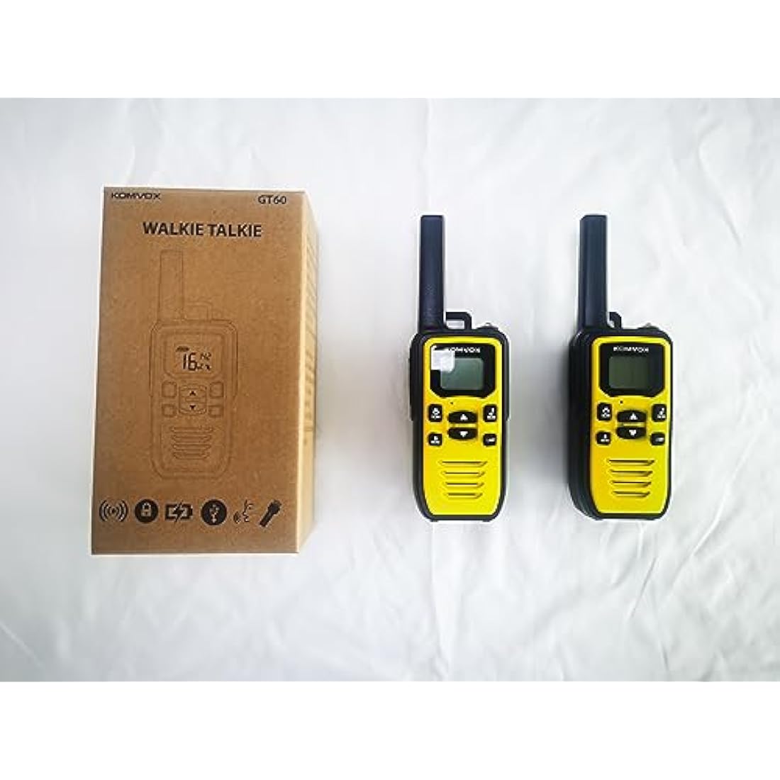 Professional Walkie Talkies for Adults, Rechargeable PMR Two Way Radios, 2 Way Radios Walky Talky Survival Gear and Equipment