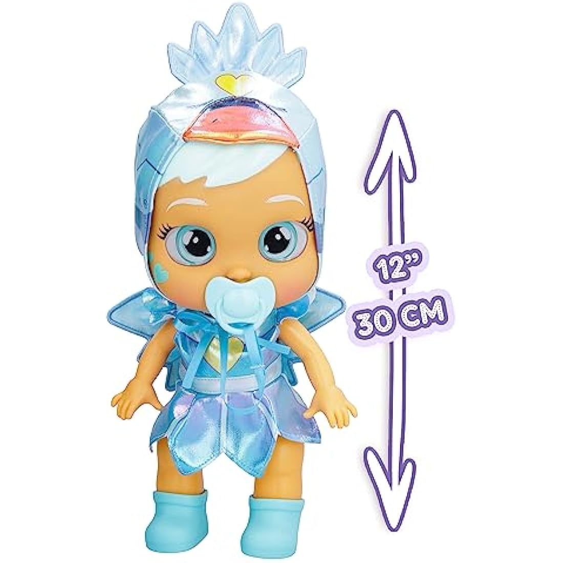 Cry Babies Stars Sydney Interactive Doll that Cries Real Tears with Extendable Outfit! Gift Toy for Children from 18 Months