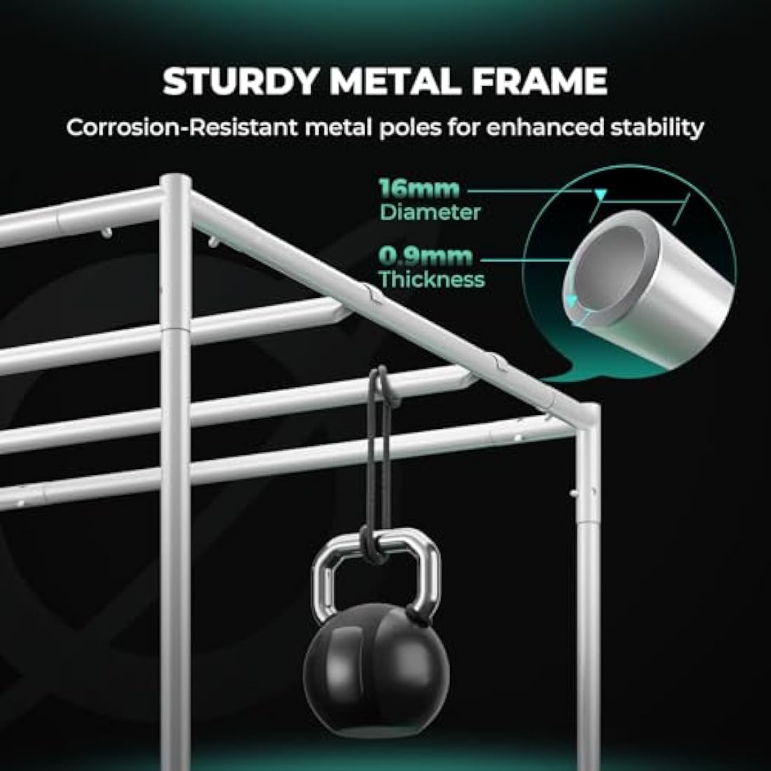 MARS HYDRO 5x5 Grow Tent, 60"x60"x80" Reflective Mylar Grow Tents with Removable Floor Tray View Window for Indoor Plant Growing Room for TS3000/2xSP3000/FC-E6500