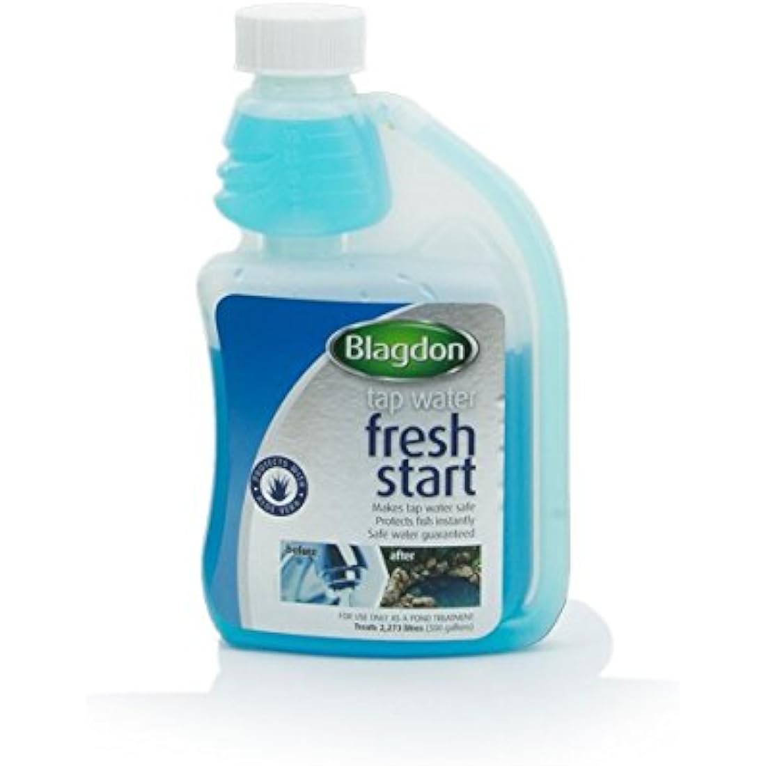 Blagdon Pond Fresh Start, Removes Chlorine, Makes Tap Water Safe for Pond Fish, 250ml, Treats 2,273 Litres of Water