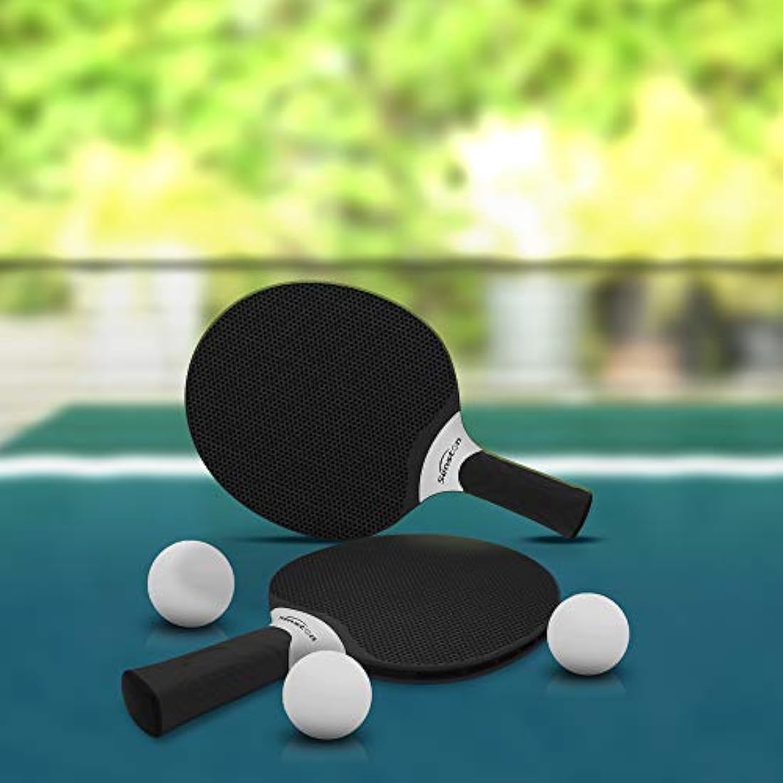 Senston Table Tennis Rackets Set,Professional Ping Pong Paddle Set for 2-4 Players, Composite Rubber Ping Pong Paddle, Indoor or outdoor games.