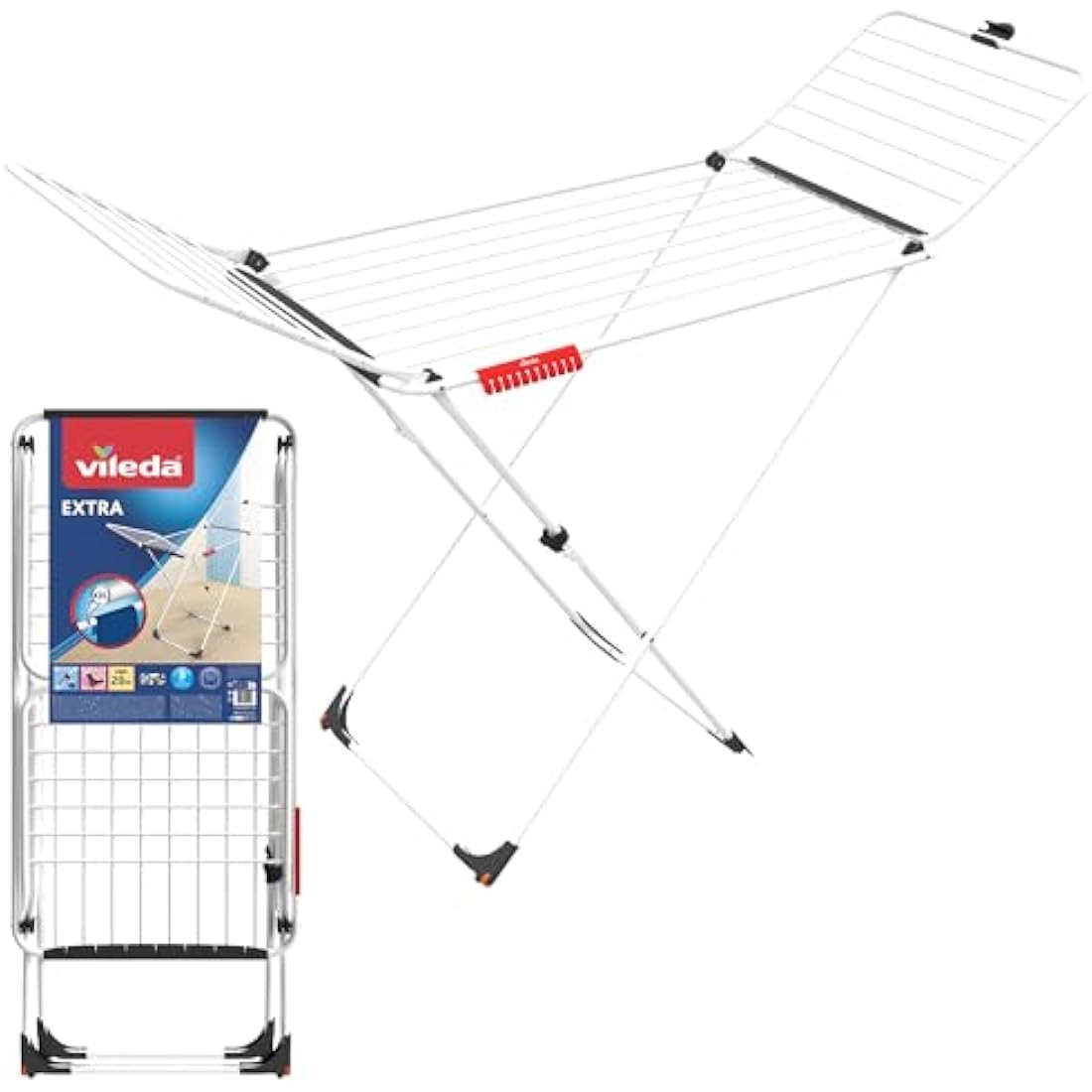 Vileda Extra X-Legs Clothes Airer