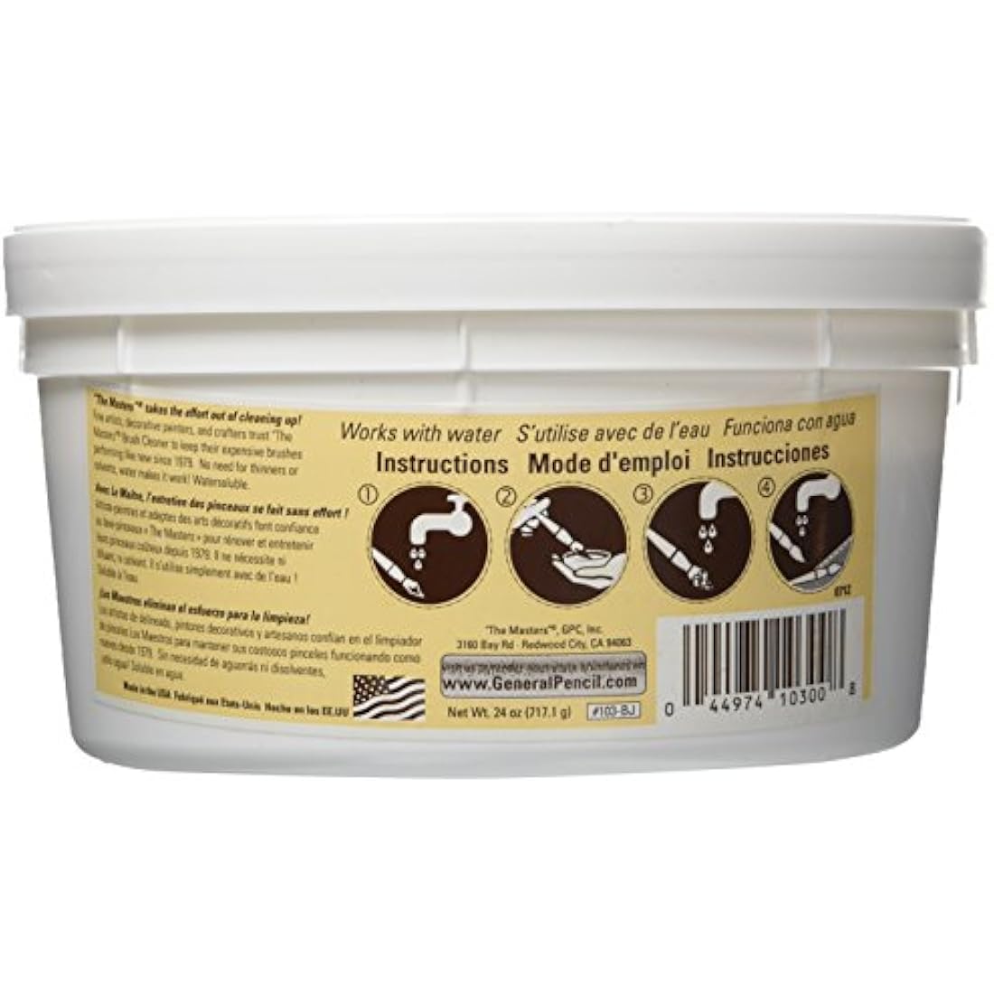 General Pencil Various The Master's Brush Cleaner and Preserver-24 oz