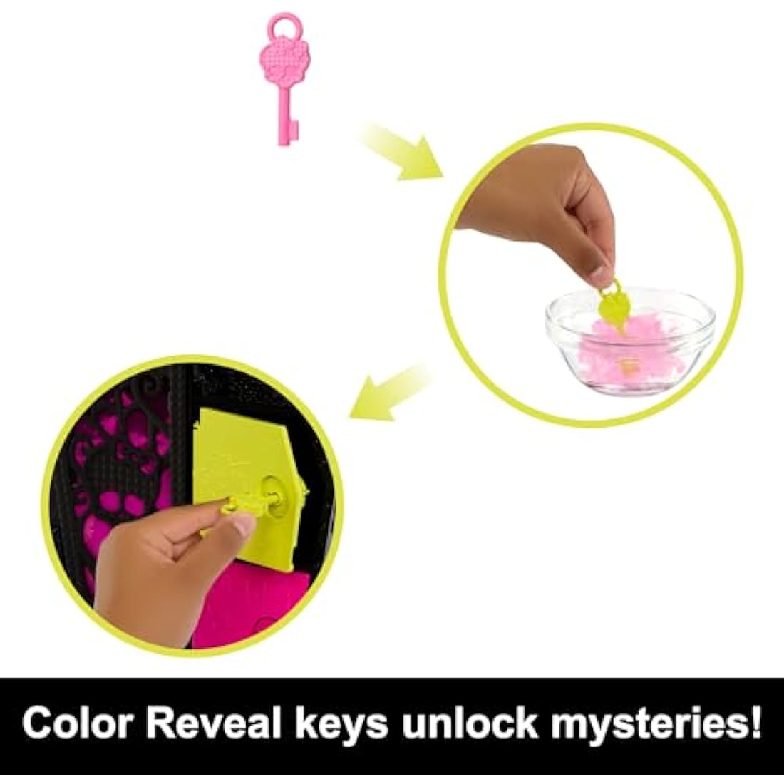 Monster High Doll and Fashion Set, Draculaura Doll, Skulltimate Secrets: Neon Frights, Dress-Up Locker with 19+ Surprises, HNF78