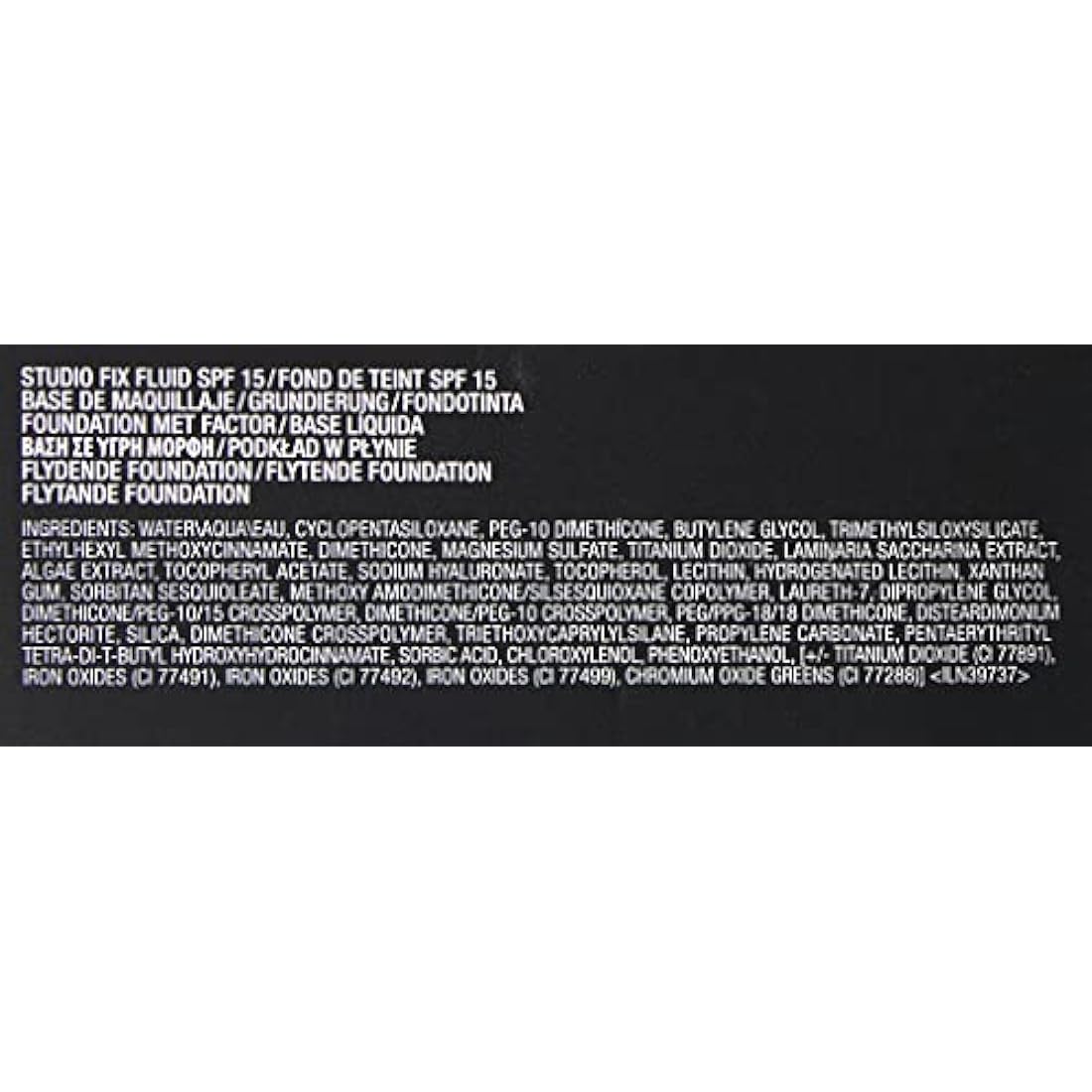 MAC Studio Fix Fluid Foundation SPF15 NC20