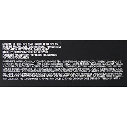 MAC Studio Fix Fluid Foundation SPF15 NC20