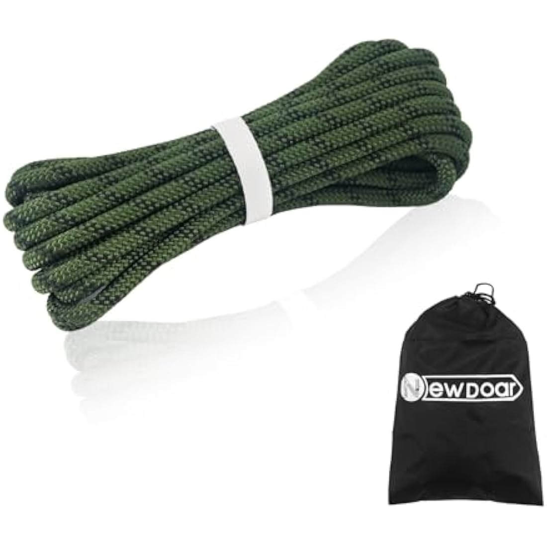 NewDoar Outdoor Rope 14KN/18KN 8mm/10mm High Strength Accessory Cord Rope Double Braid Multifunctional Cord for Camping, Hiking, Fishing, Hauling Loads, Hammocks,Tents