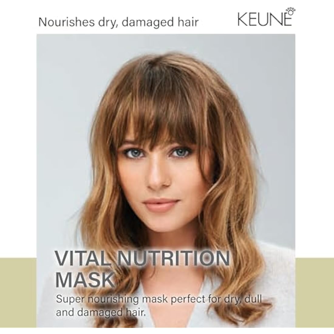 Keune Care Line Vital Nutrition Mask - Moisturizing Mask For Dry Hair 200 Ml
