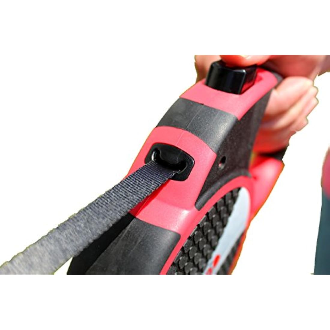 KONG Terrain Retractable Dog Leash, Large, Red, 5m Tape