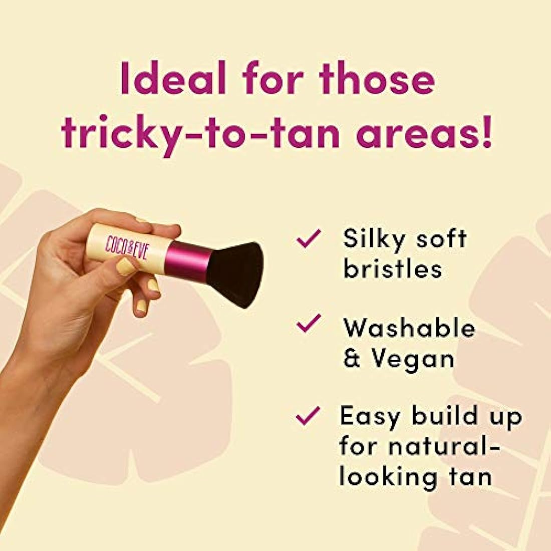 Coco & Eve Sunny Honey Bali Bronzing Bundle. All Natural Sunless Tanning Mousse. Instant Self Tanning Lotion with Bronzer, Mitt Applicator and Kabuki Brush. (Medium)