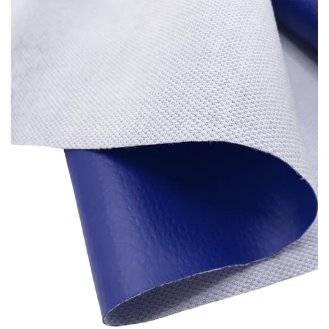 A-Express Grained Faux Leather Fabric Waterproof Heavy Duty Leatherette Vinyl Leathercloth Upholstery Textured Material - Royal Blue Half Metre 50cm x 140cm